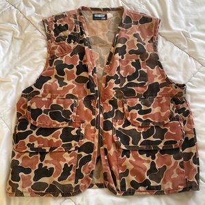 Vintage camo vest